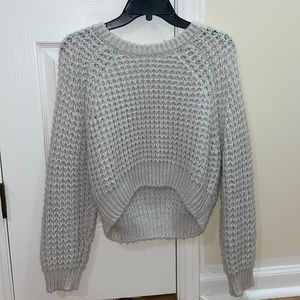Garage Cropped Knitted Sweater